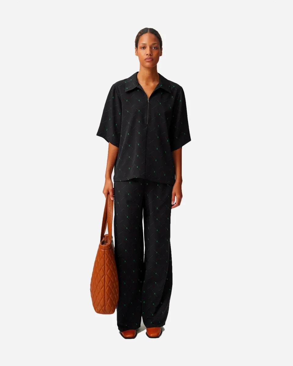 HanniGZ HW Pants - Black/Green