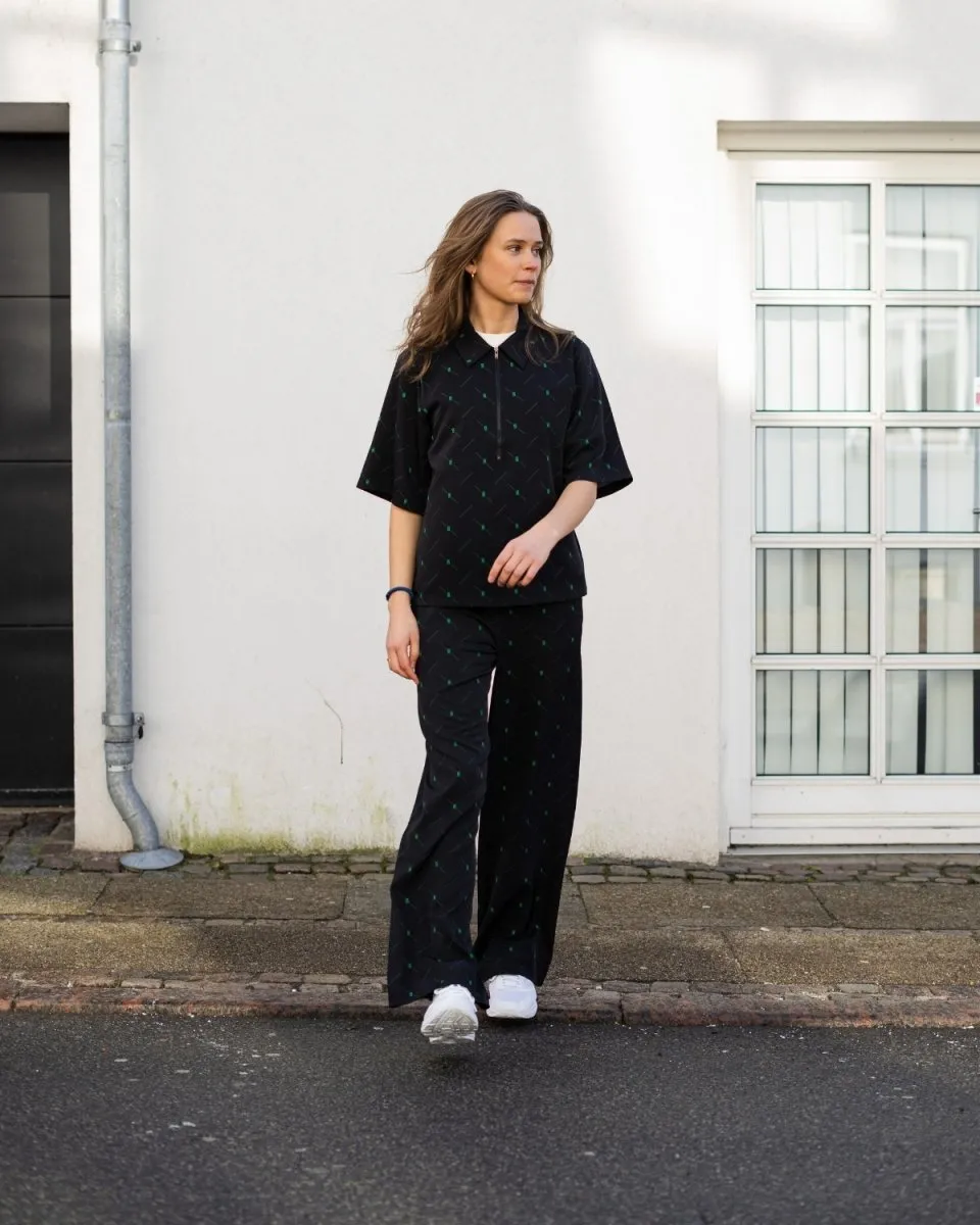 HanniGZ HW Pants - Black/Green