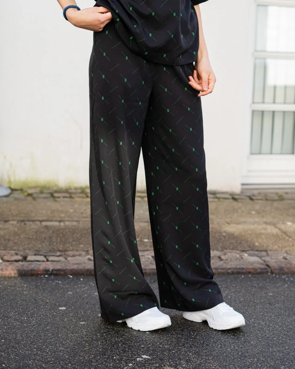 HanniGZ HW Pants - Black/Green