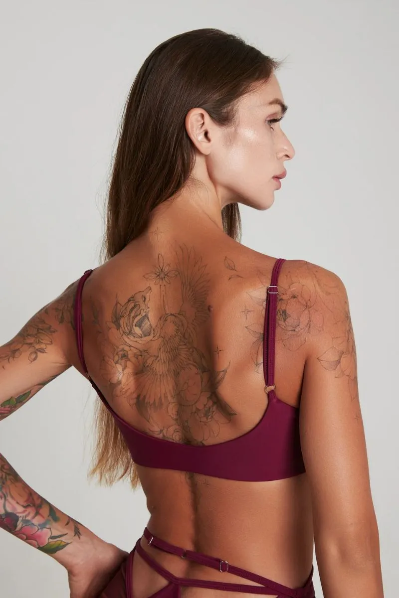 Harna Fierce Top - Wine