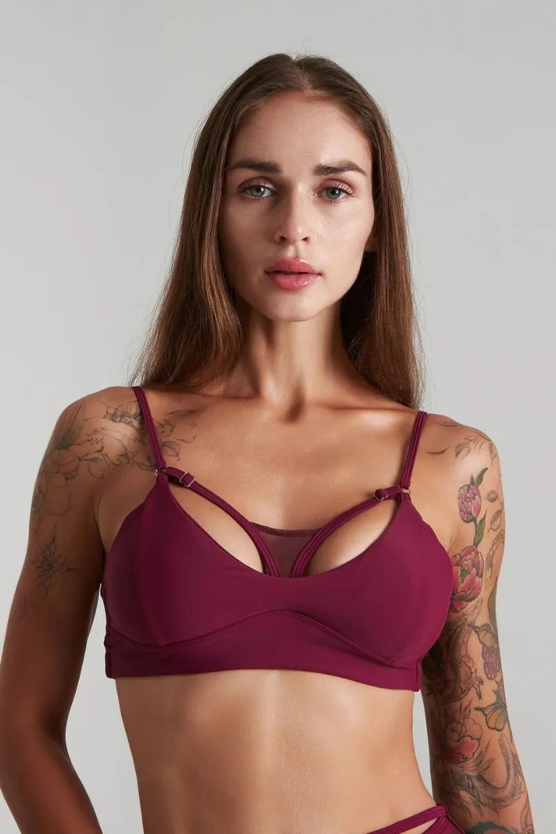 Harna Fierce Top - Wine