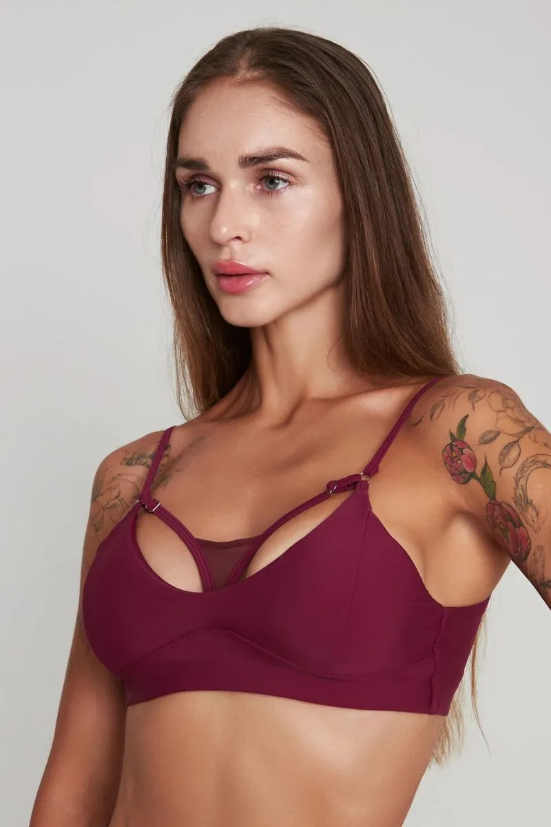 Harna Fierce Top - Wine