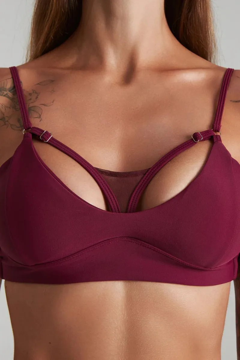 Harna Fierce Top - Wine