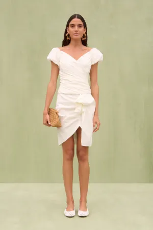 Helene Top Off White