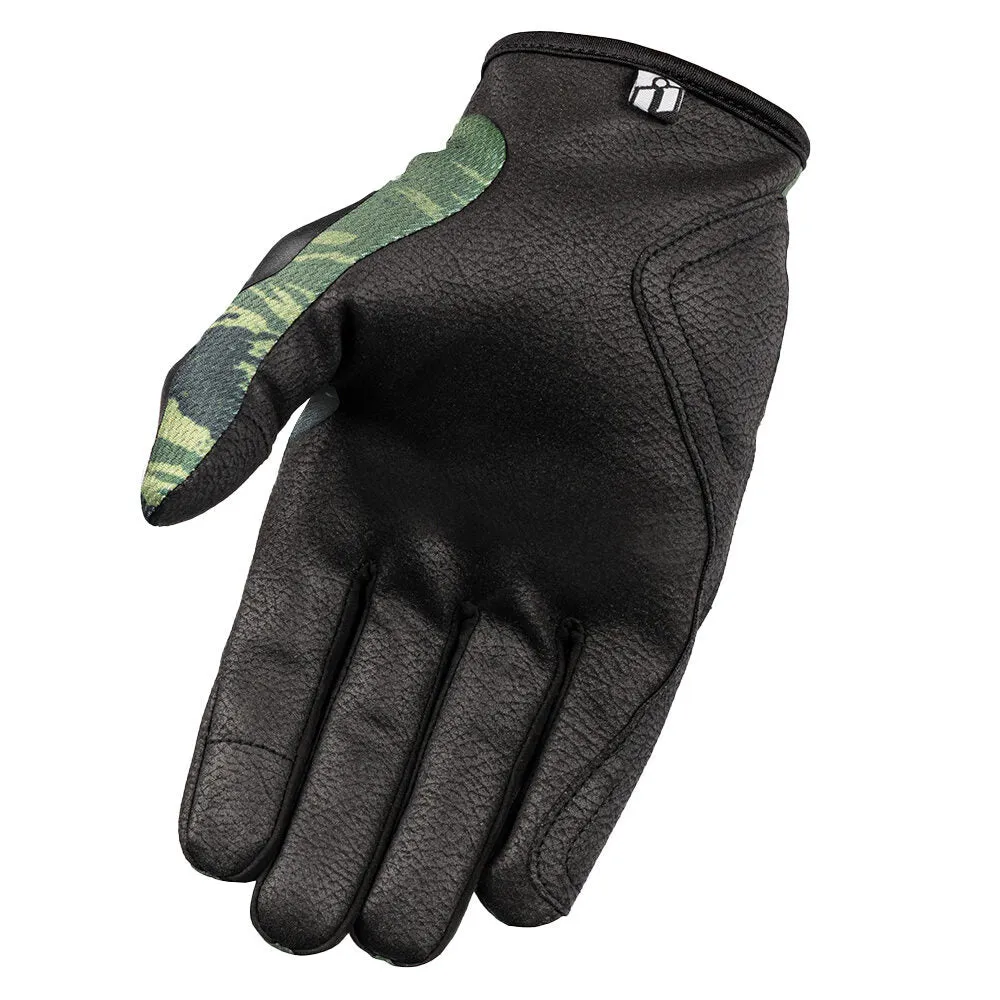 Icon Hooligan Tiger's Blood Gloves - Green