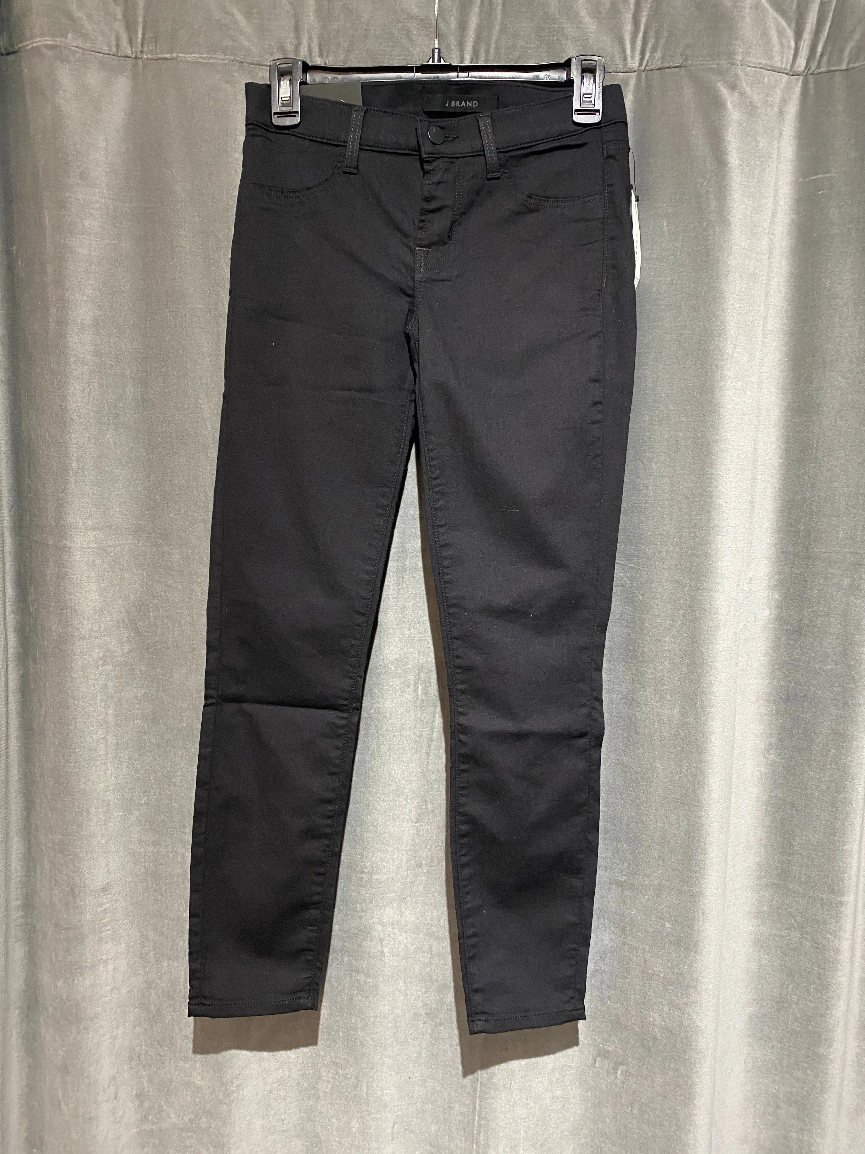 J Brand Black Super Skinny Low Rise