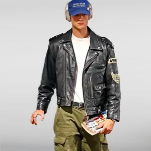 Jacob Elordi Leather Jacket
