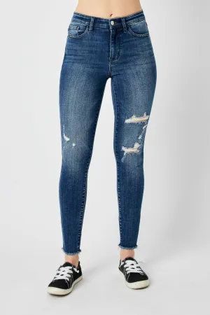 Judy Blue Danielle | Distressed Skinny Jeans
