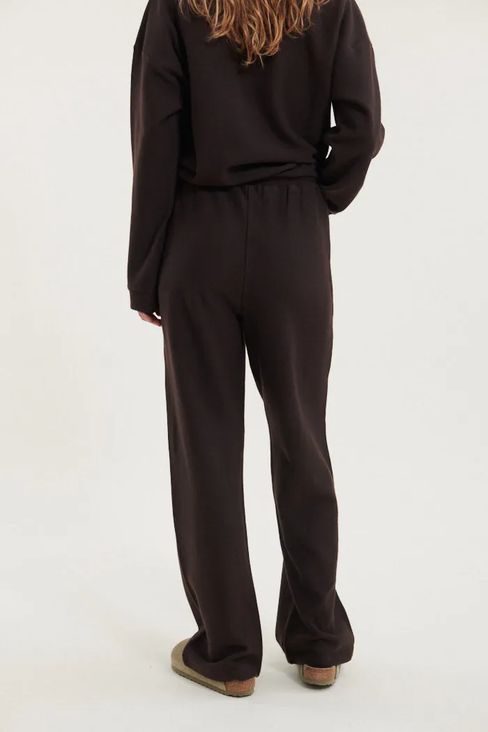 Kat Sweat Pants - Chocolate torte