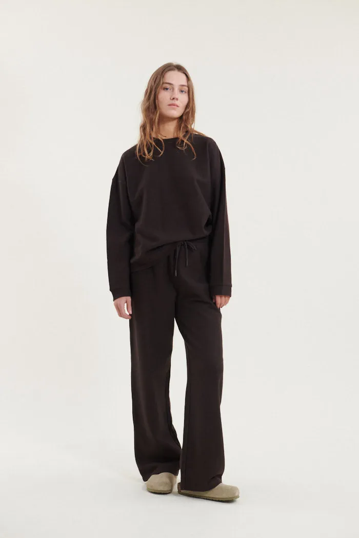 Kat Sweat Pants - Chocolate torte