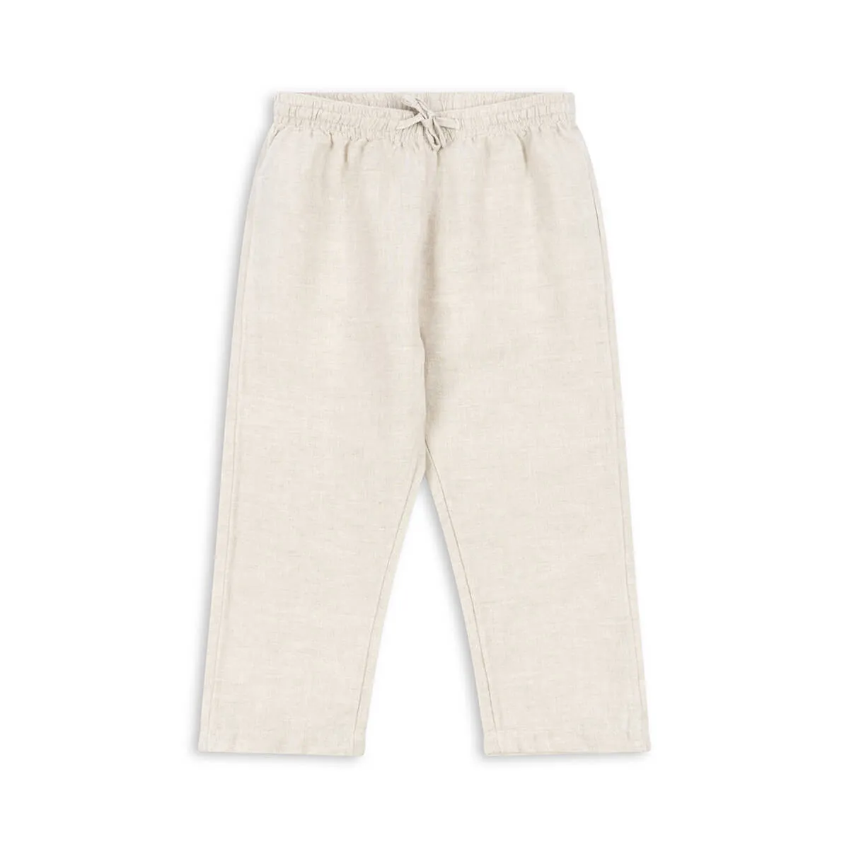 Leoni Pants aus Bio-Baumwolle / Leinen Mischung  Nature 18M
