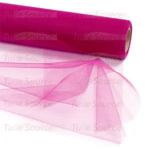 Light Garnet Pink Tulle Fabric