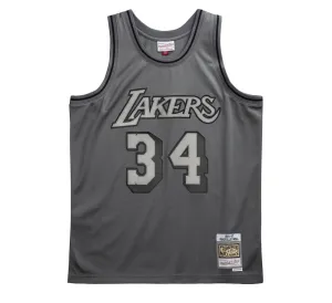 LOS ANGELES LAKERS METAL WORKS SWINGMAN JERSEY-SHAQUILLE O'NEAL
