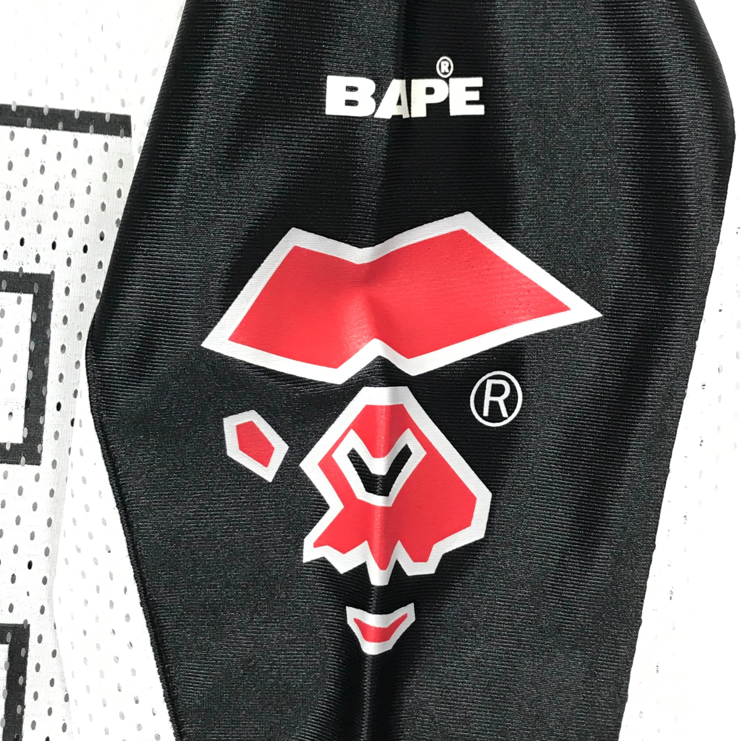 [M] A Bathing Ape Bape Vintage Mad Face Football Jersey