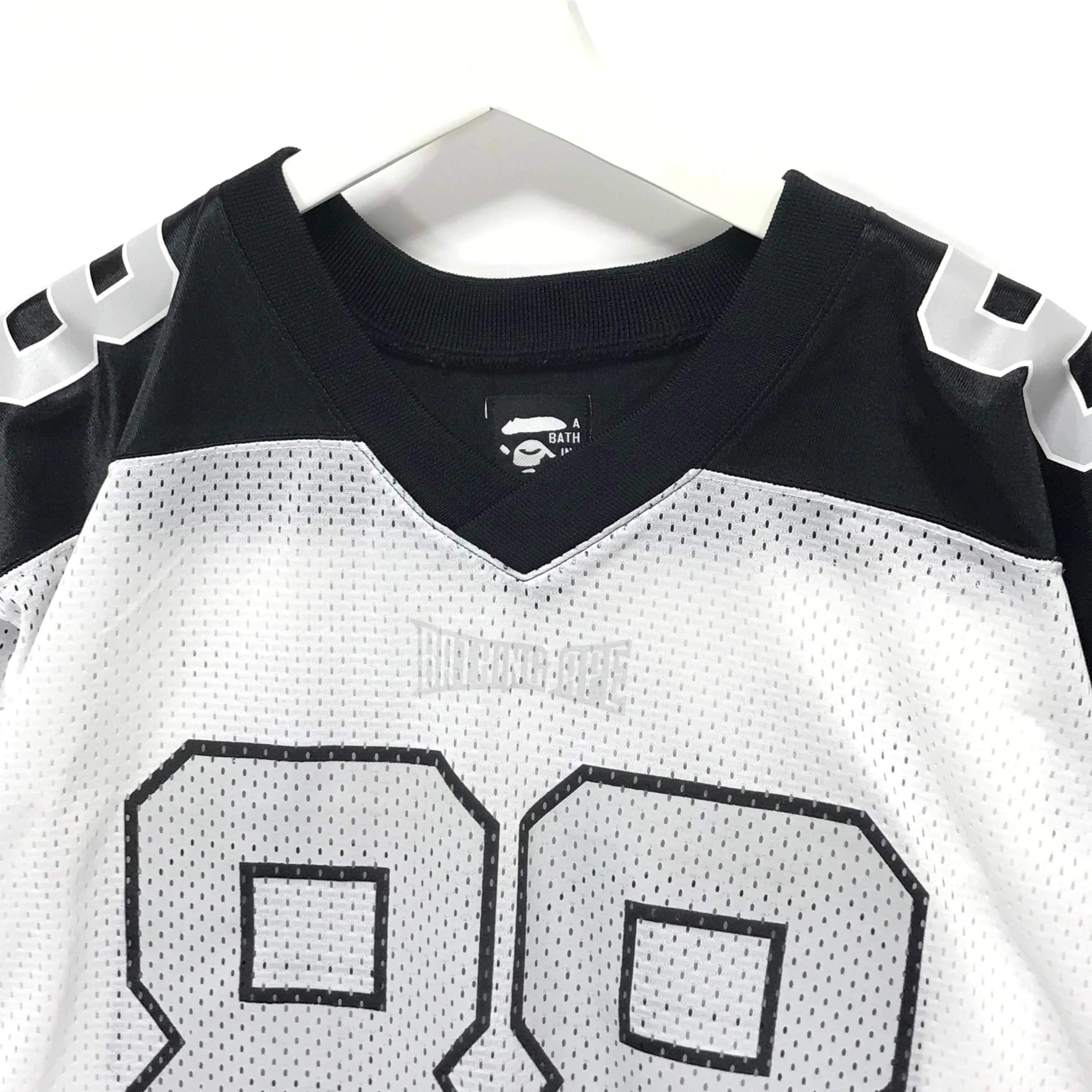 [M] A Bathing Ape Bape Vintage Mad Face Football Jersey