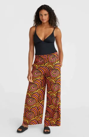 Malia Beach Hose | Orange Rainbow Stripe