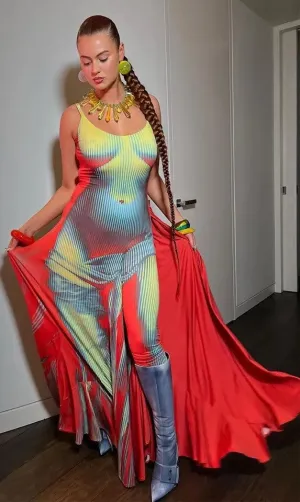 Matrix Art Dress