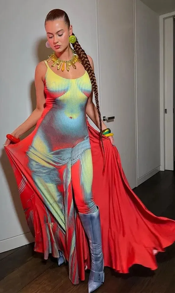 Matrix Art Dress