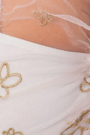 Mckenzie Mesh Sleeve Bodysuit