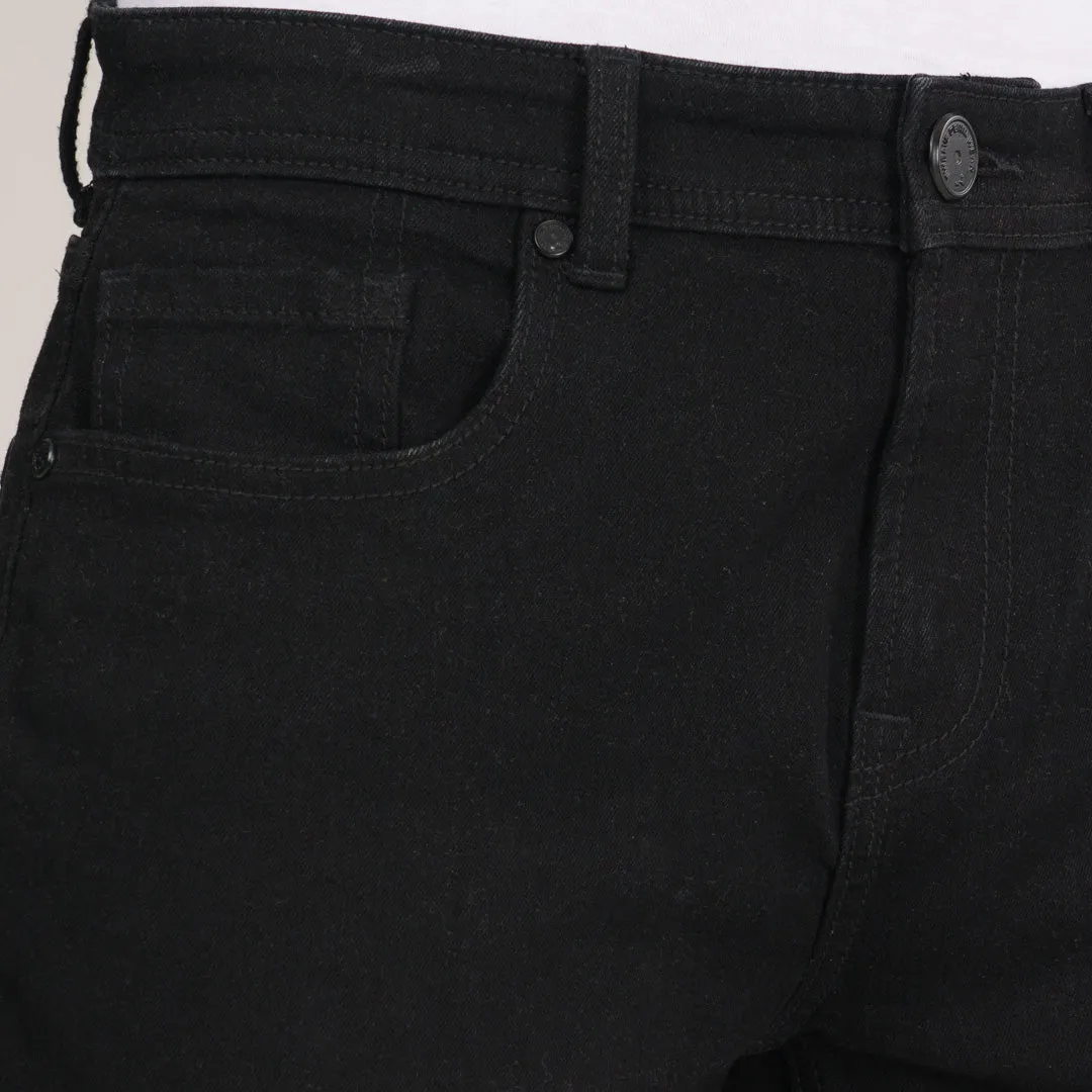 Mens Black Denim Pant