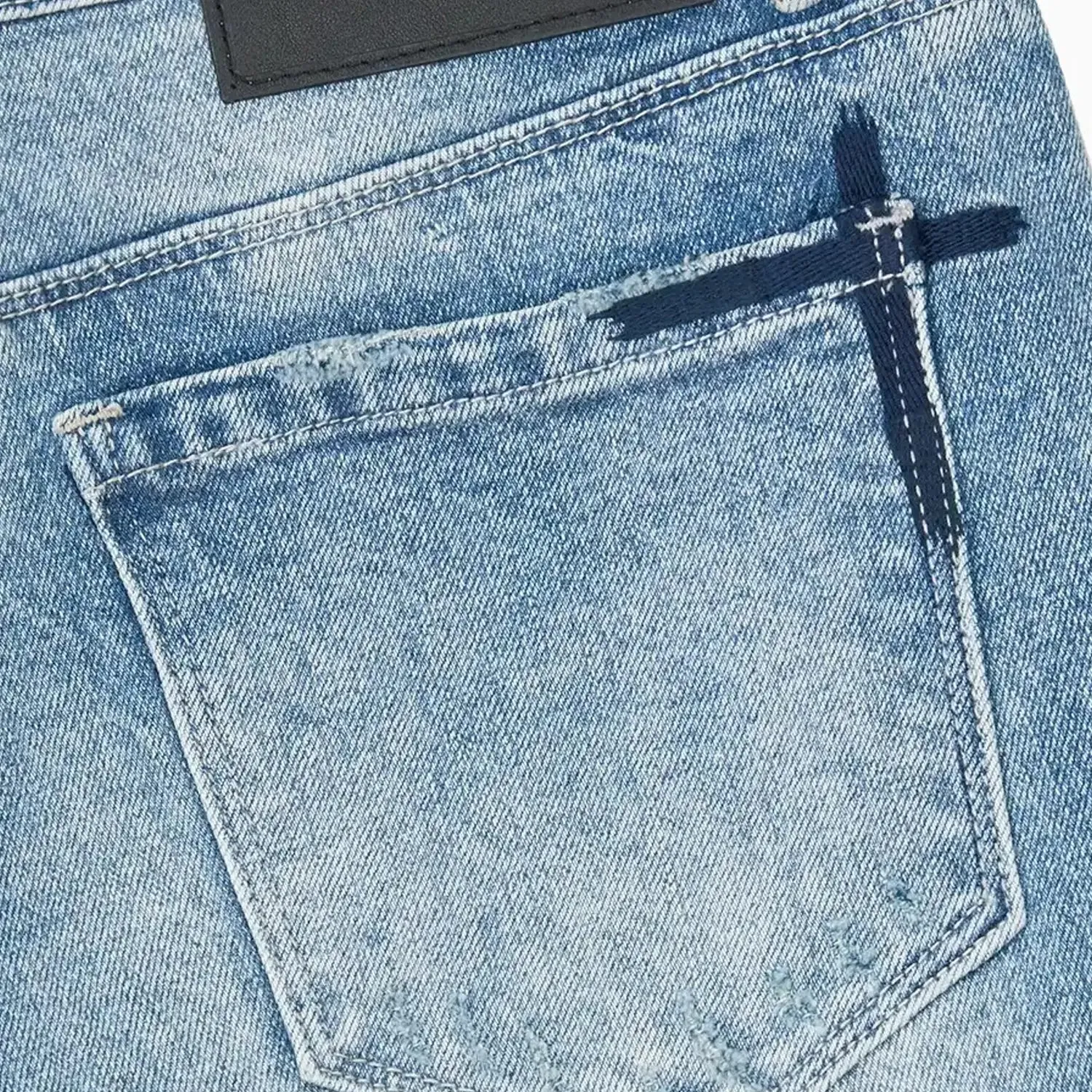 Men's Clayton Logo Denim Jeans Pant