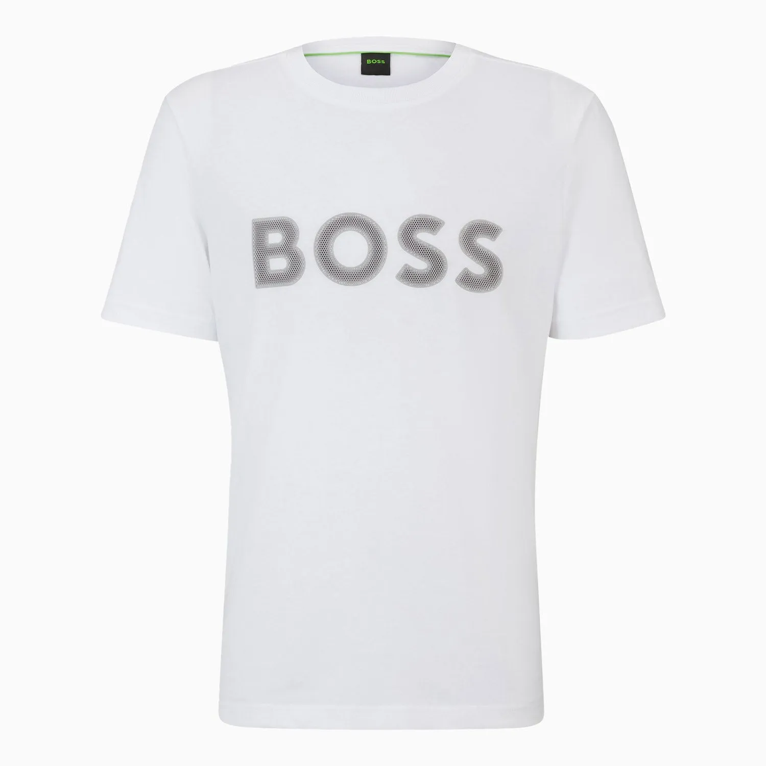 Men's Cotton Jersey Regular Fit T-Shirt With Mesh Logo