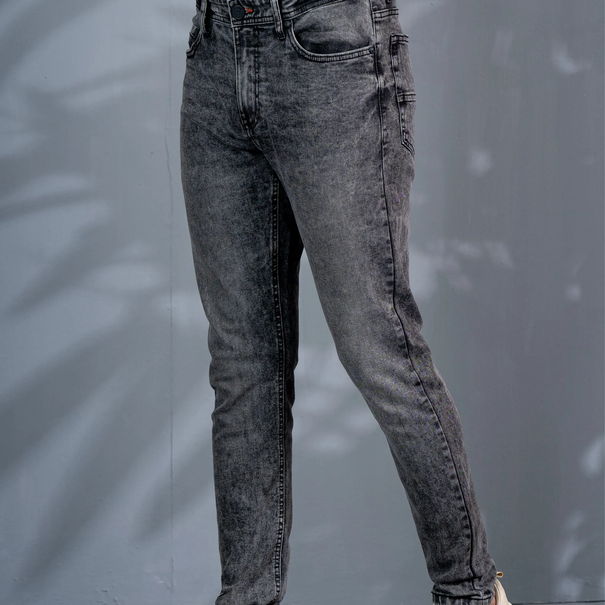 Mens Denim Pant- Light Grey