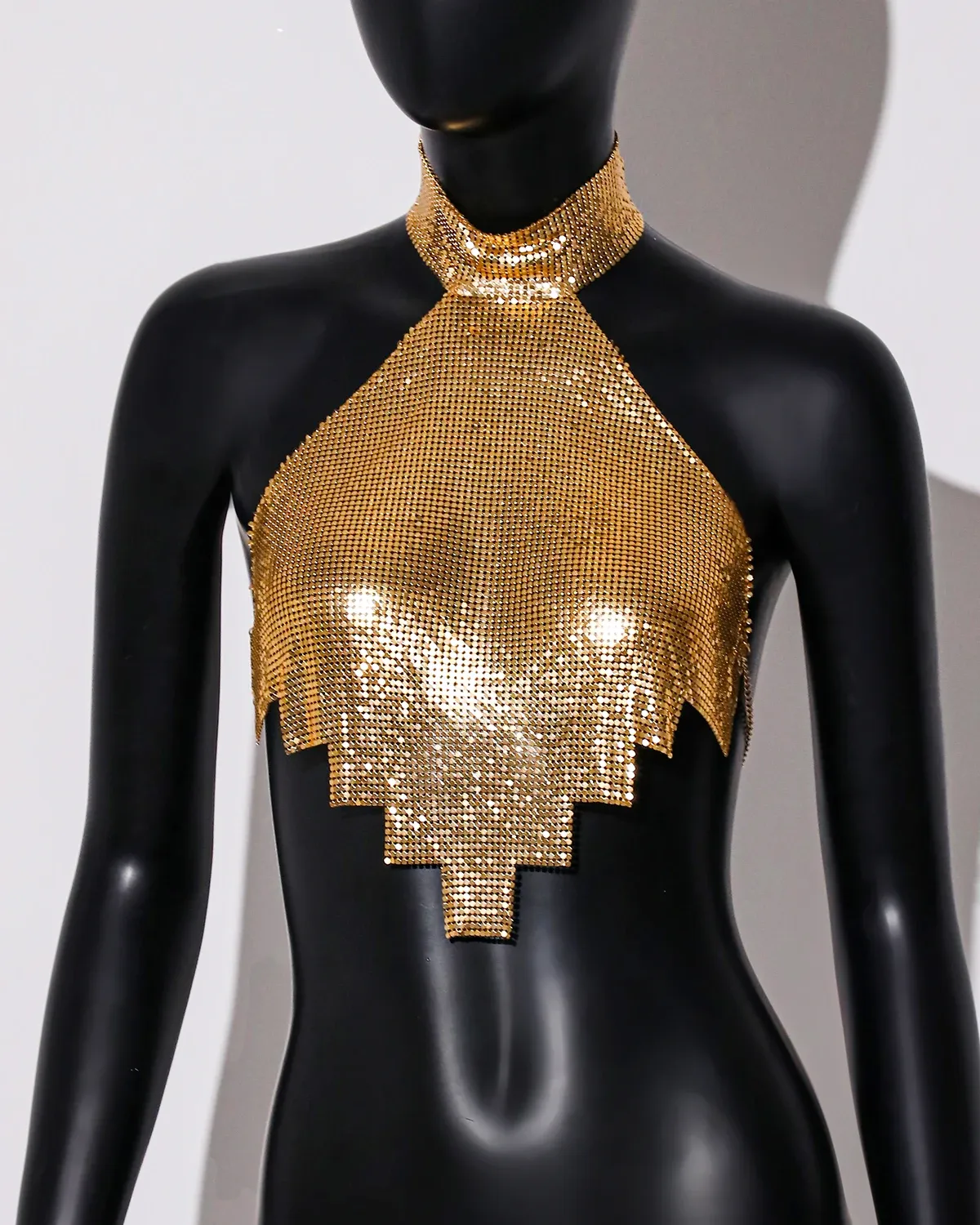 Metal Corset Summer Tank Top