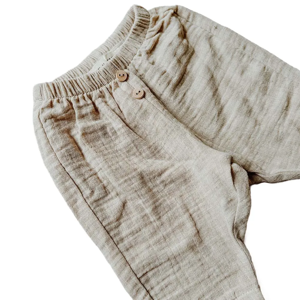 Muslin Pants aus 100% Baumwolle
