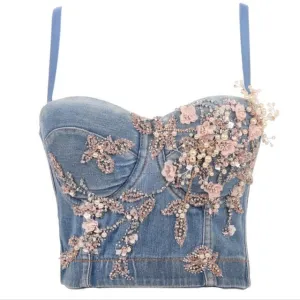 Night Club Party Crop Top New