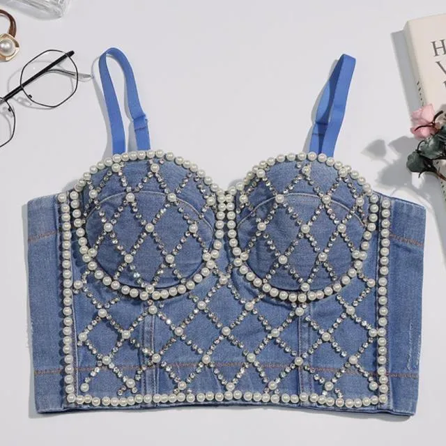 Night Club Party Crop Top New