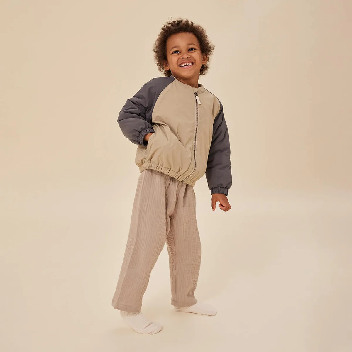 Olive Pants - Hose Musselin aus 100% Bio-Baumwolle