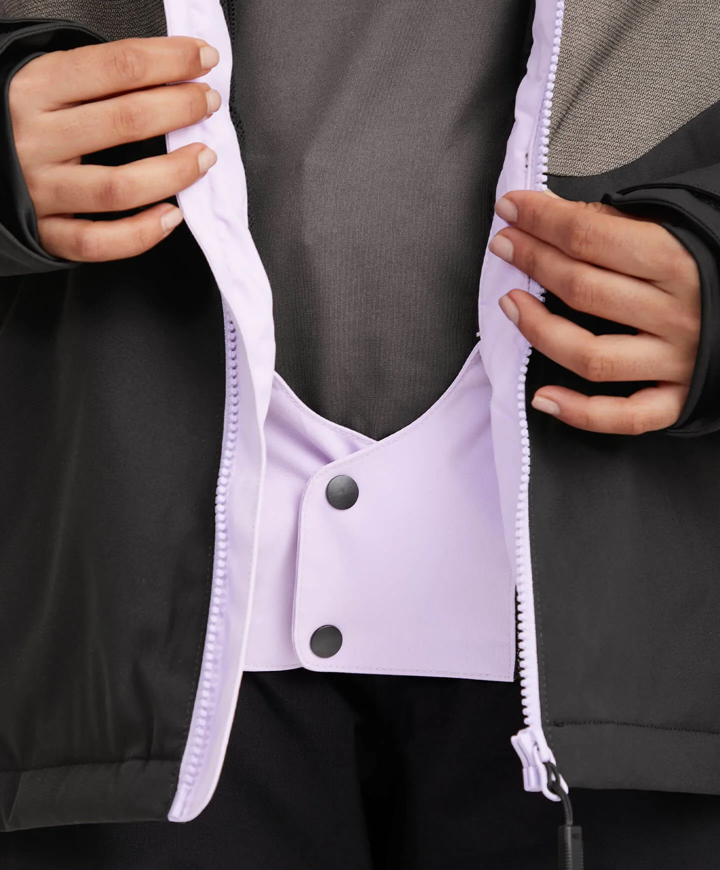 ONeill Carbonite Jacket Womens Purple Rose Colur Block