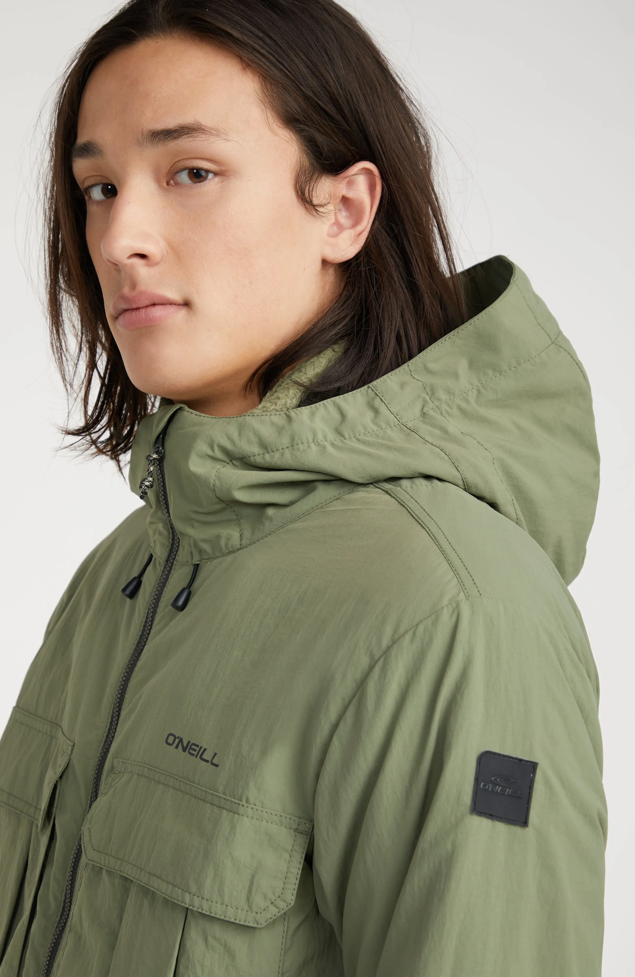 O'Neill TRVLR Series Trainingsjacke | Deep Lichen Green