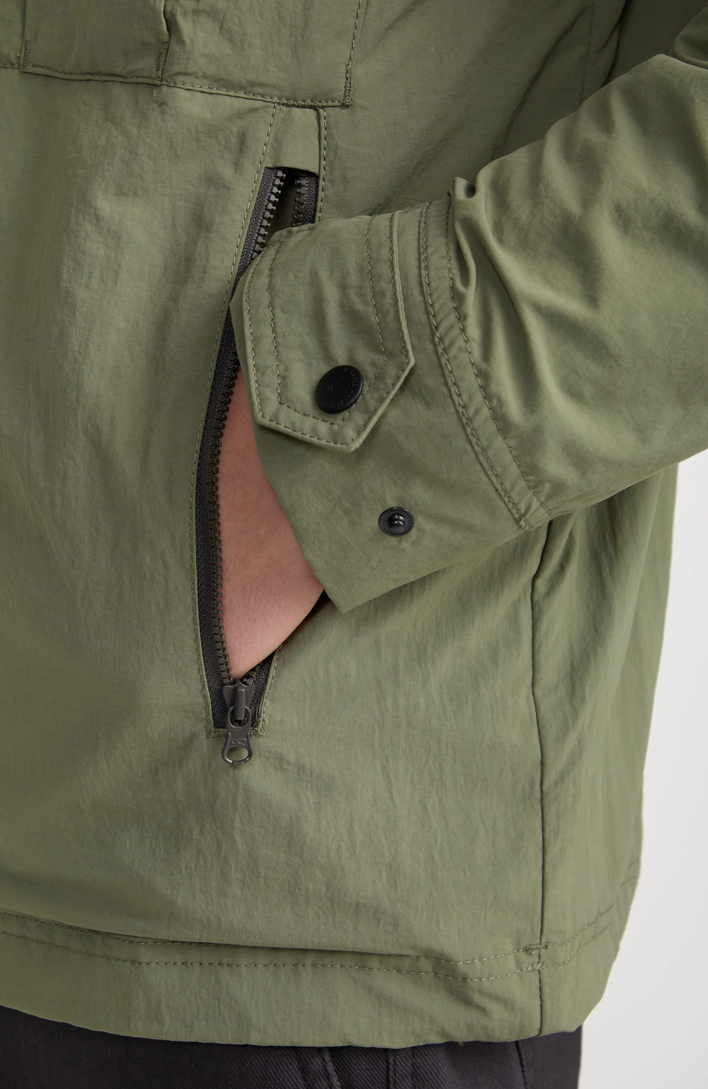 O'Neill TRVLR Series Trainingsjacke | Deep Lichen Green