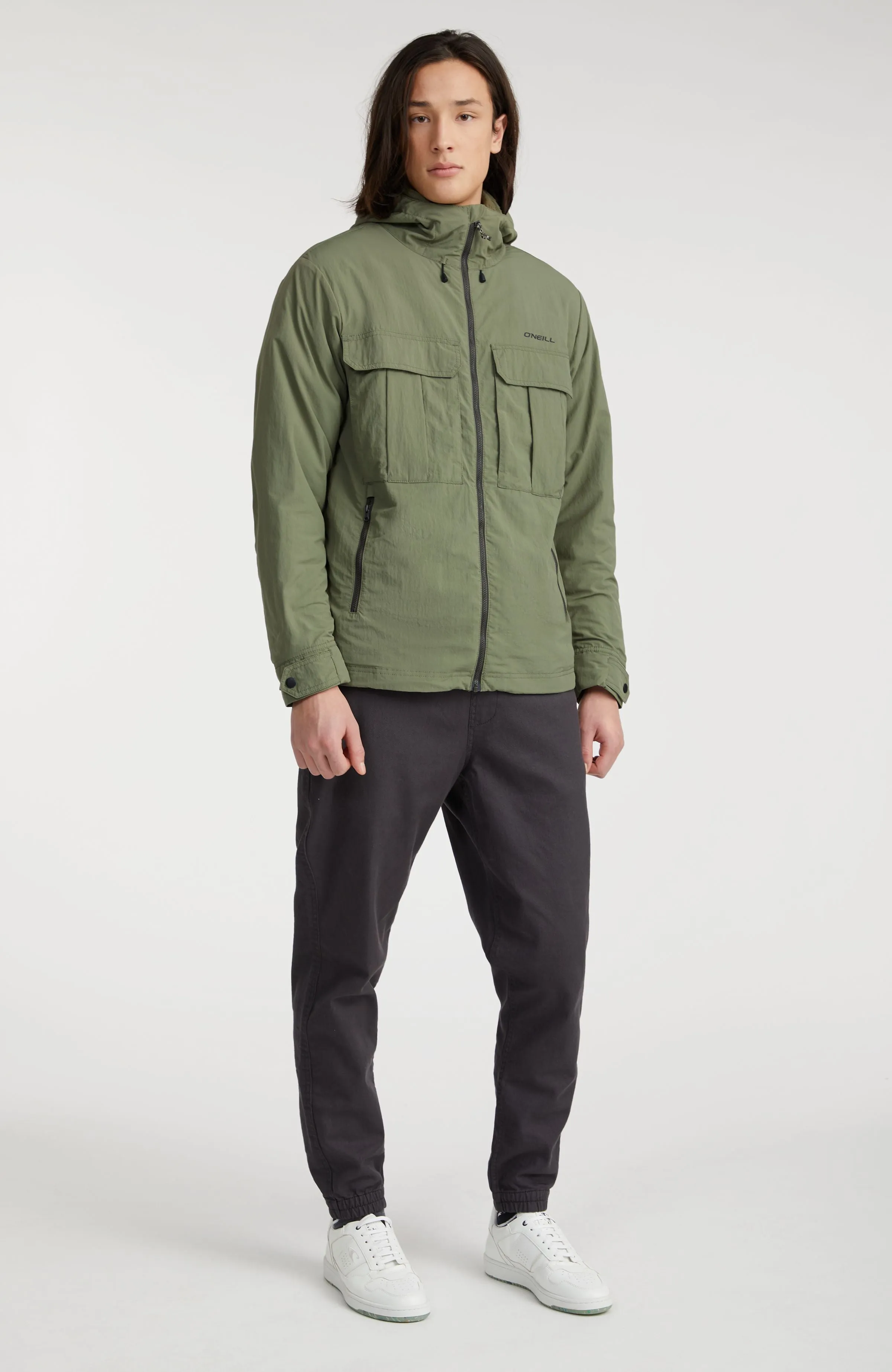 O'Neill TRVLR Series Trainingsjacke | Deep Lichen Green