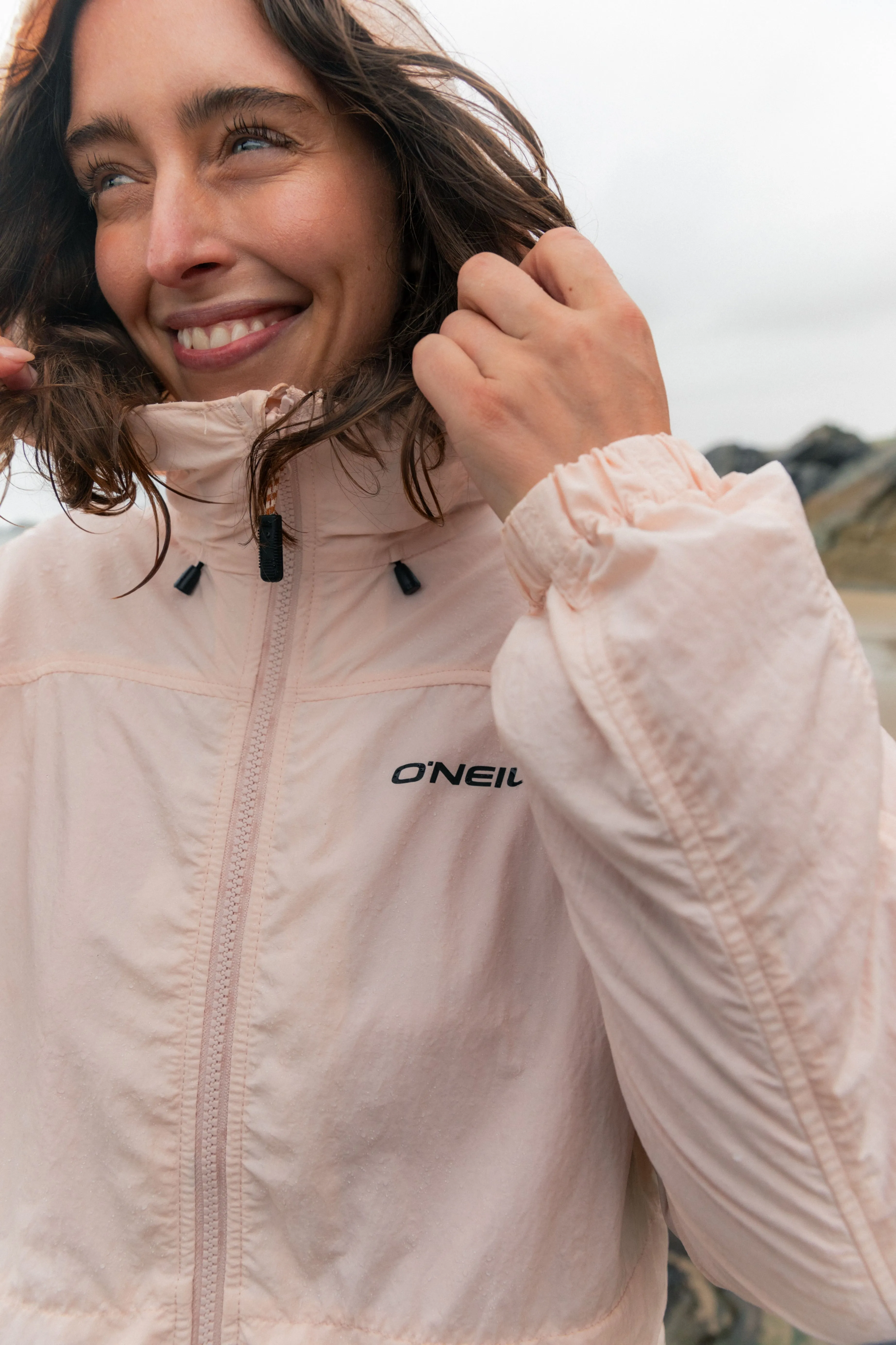 O'Neill TRVLR Series Trainingsjacke | Peach Whip