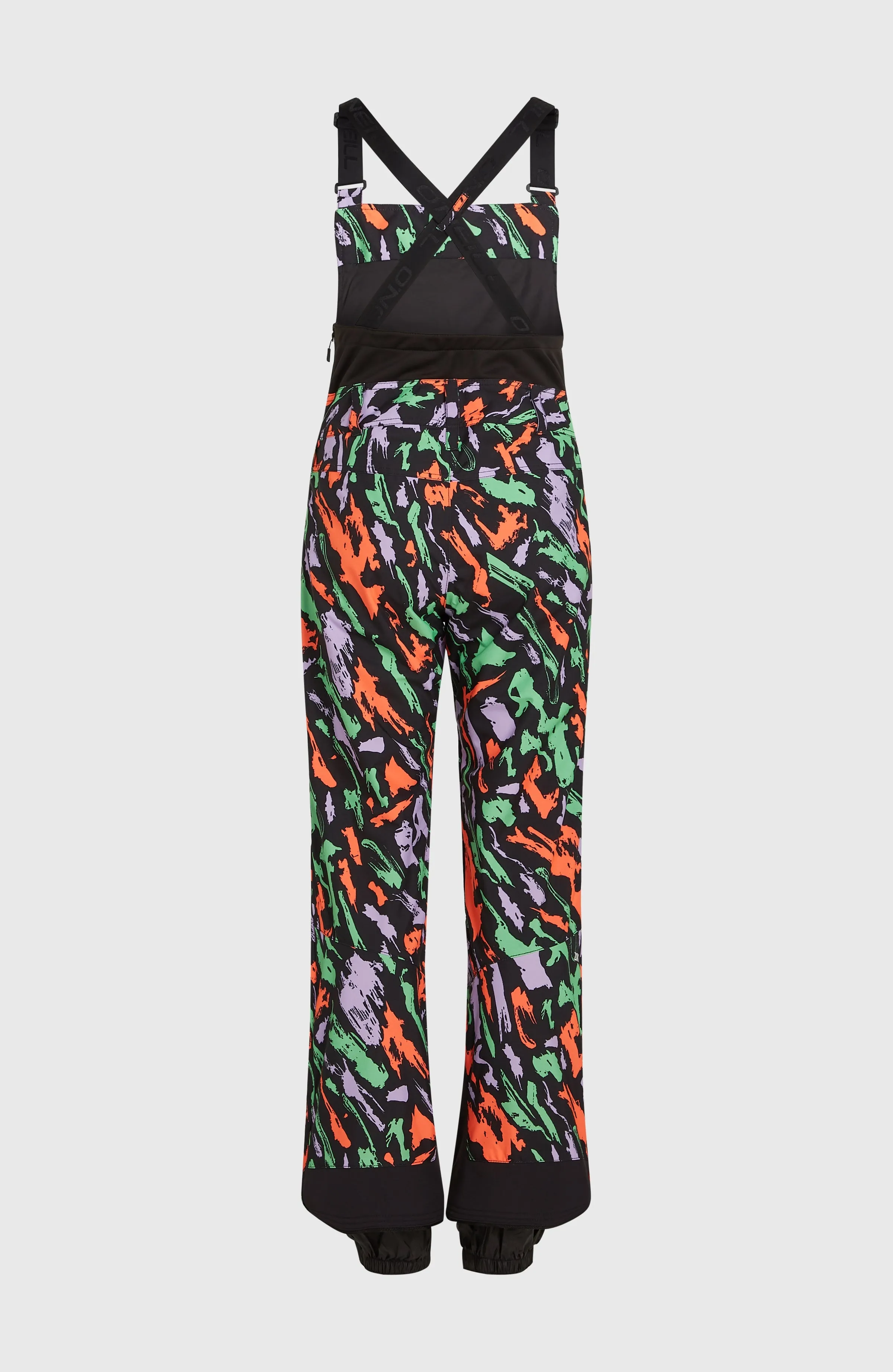O'Riginals Bib Regular Skihose | Black Kemper Print