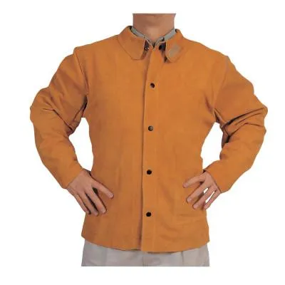 ORS Nasco Q-Line Leather Jacket, Large, Golden Brown, Q-1-L