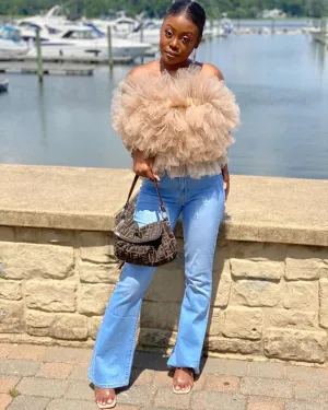 Oyemwen Tulle Tutu Tube Top (Custom Colors Available)