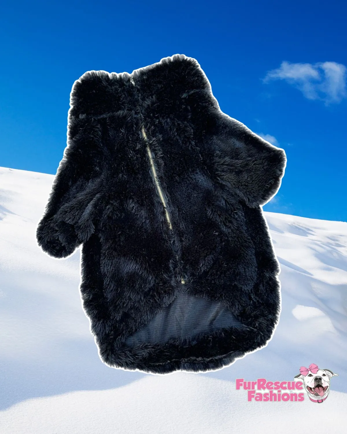 Paris Is Always a Good Idea - Long Pile Faux Fur Jacket