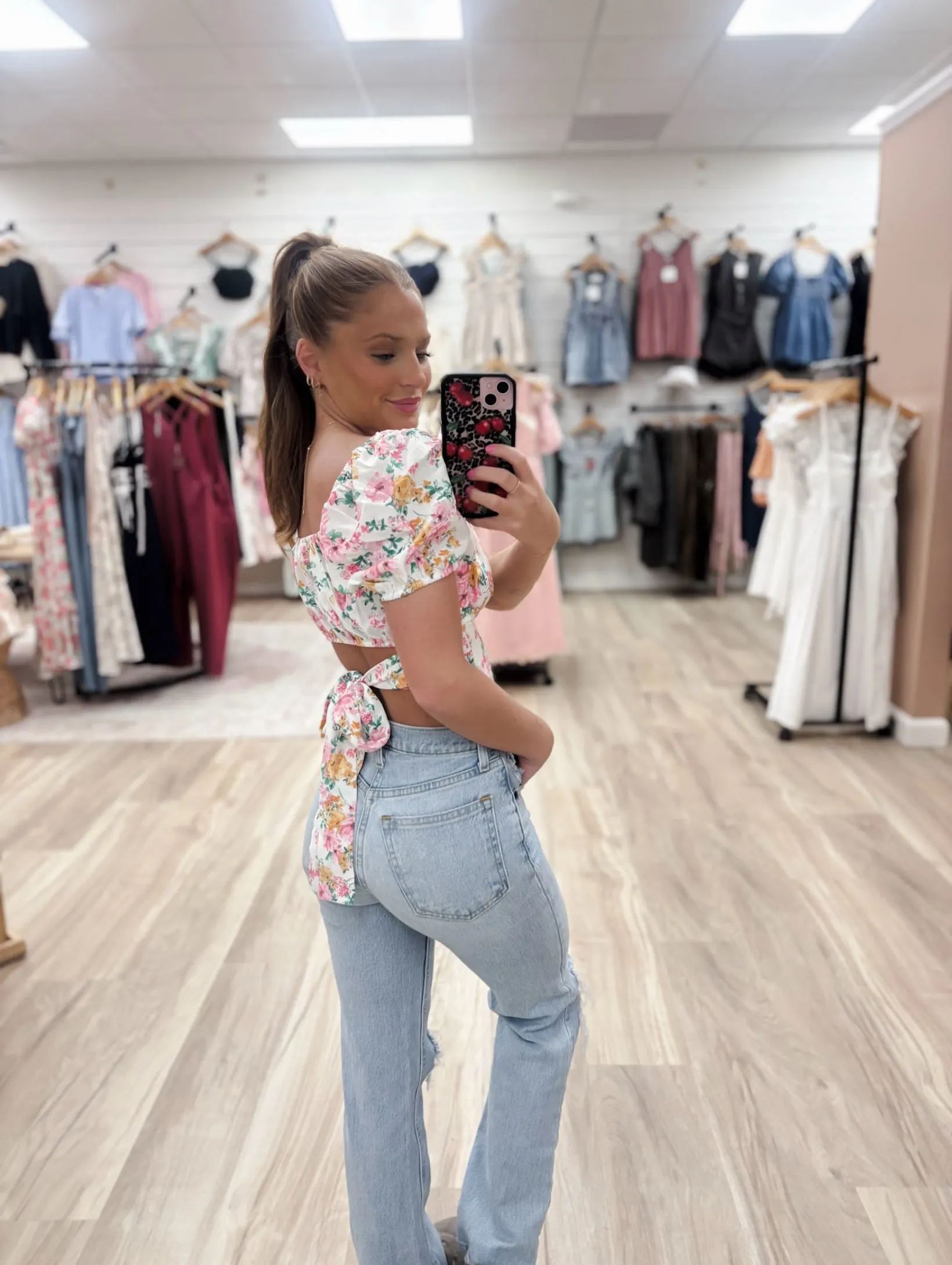 Payton Floral Top