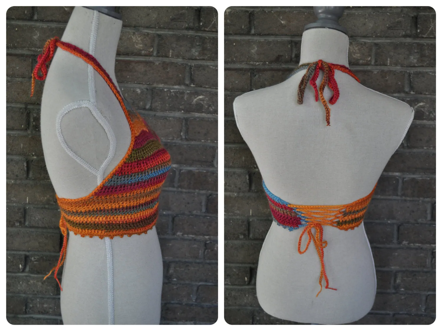 Pineapple Crop Top - Crochet Pattern