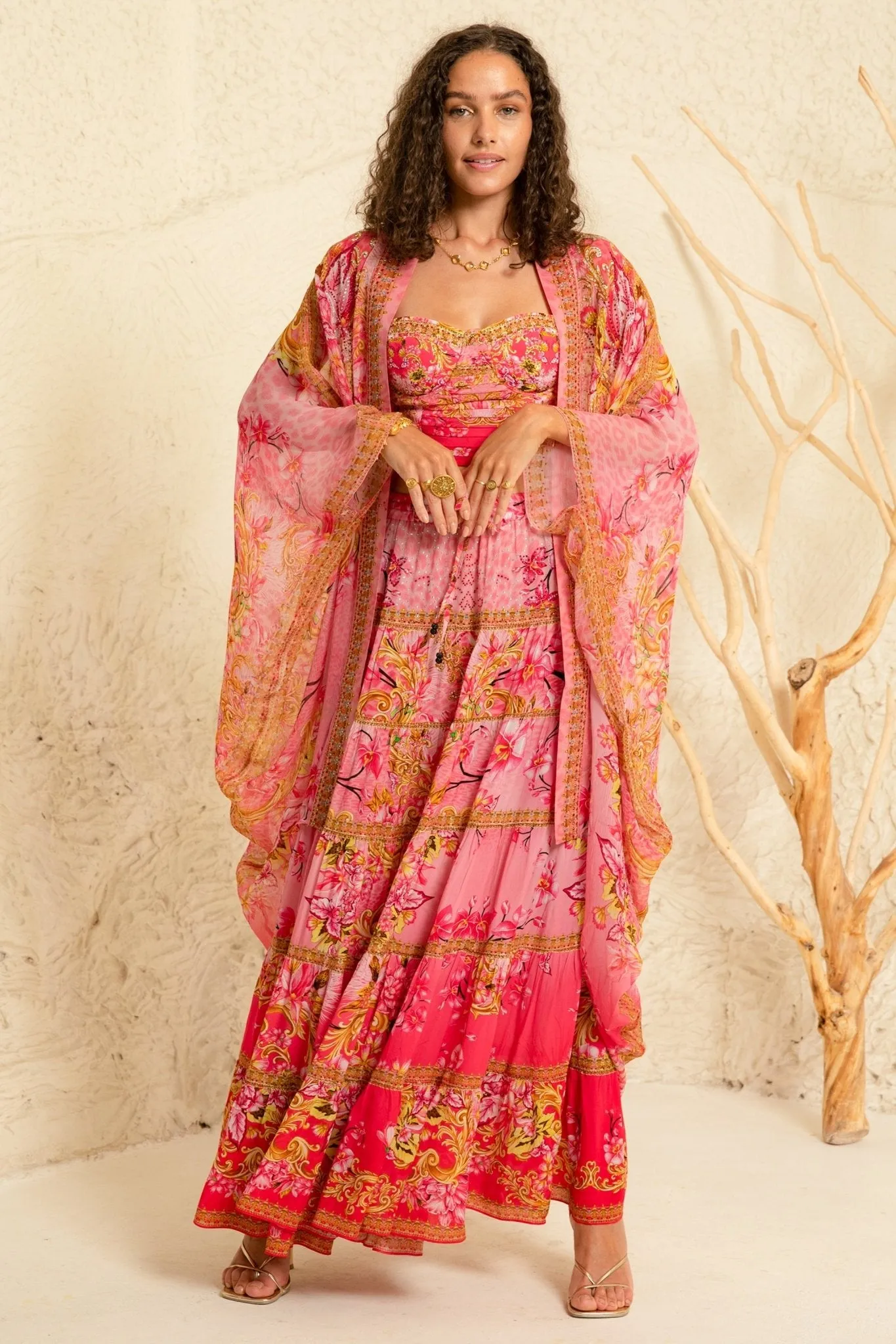 Pink Candy Maxi Skirt