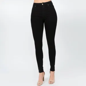 PLUS SIZE PREMIUM BASIC HIGH WAIST SKINNY PANTS