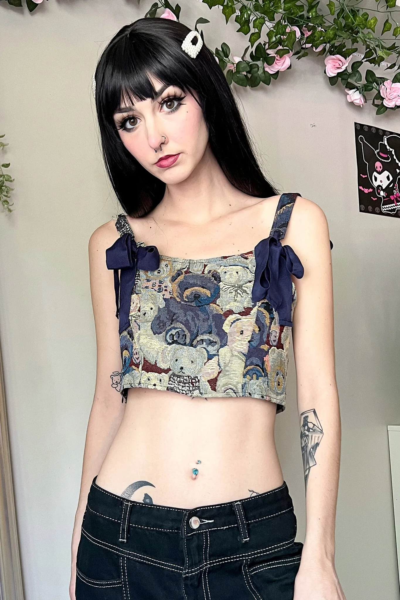 Plush Crush Teddy Jacquared Corset