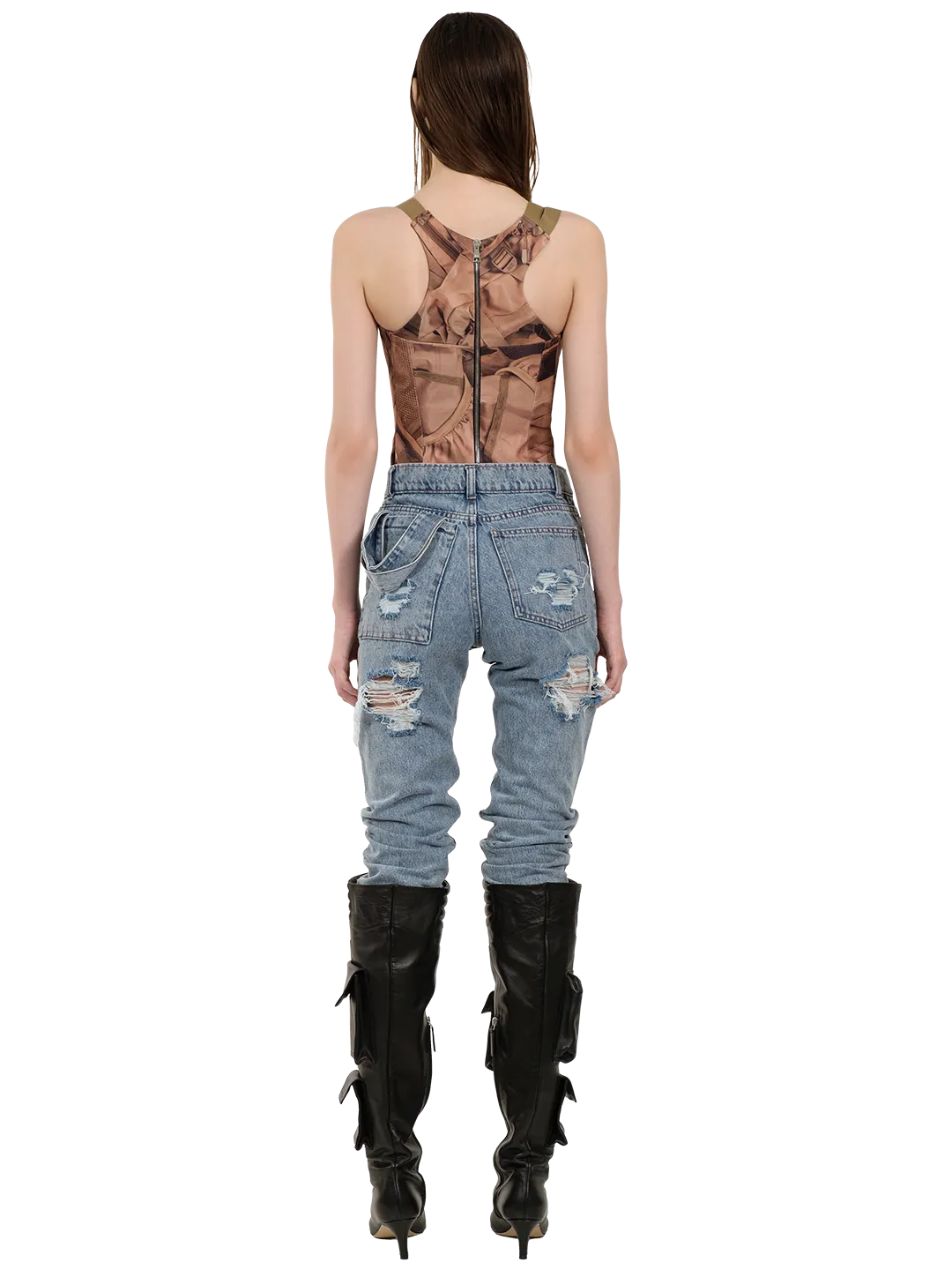 Printed Corset