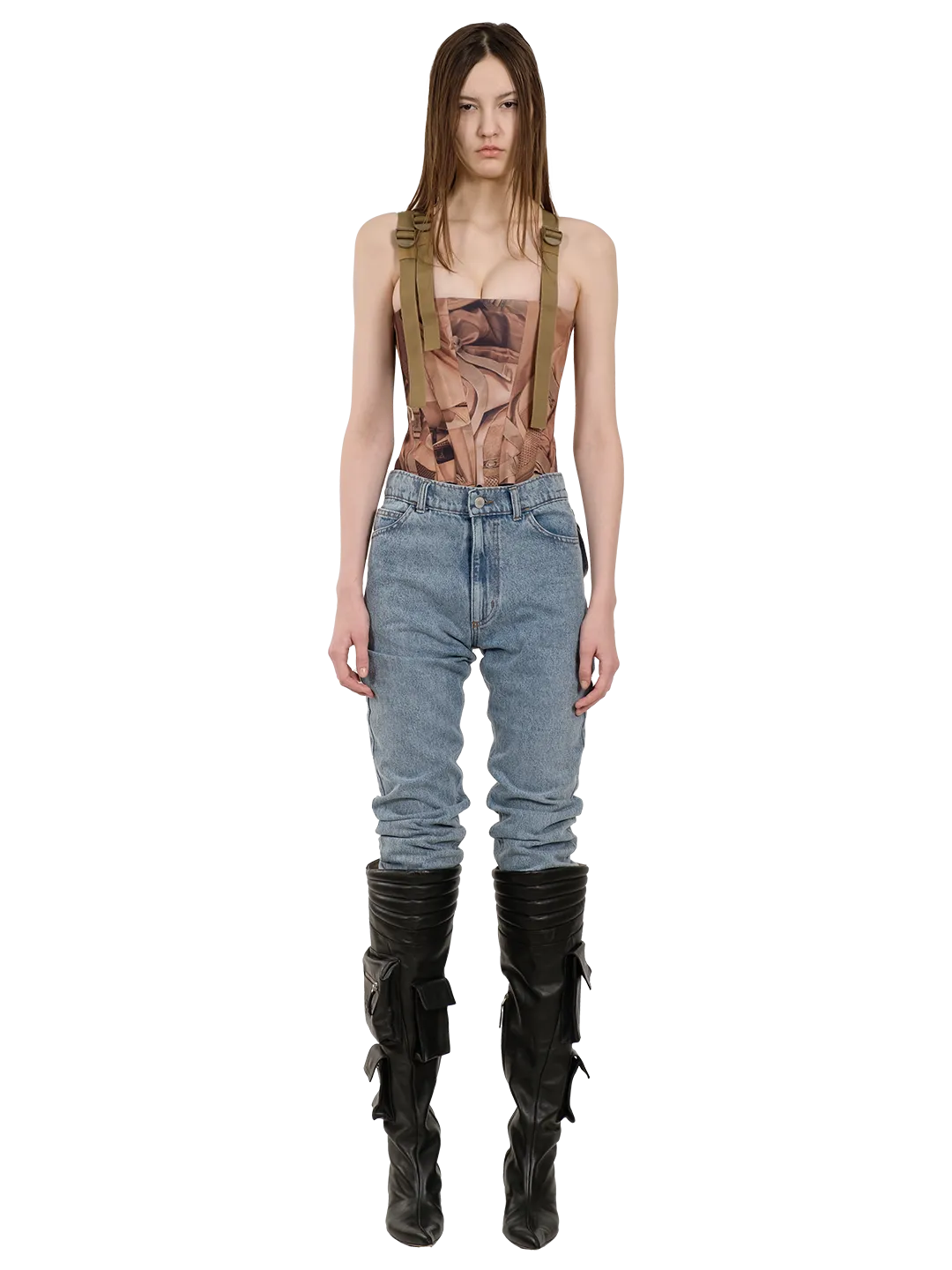Printed Corset