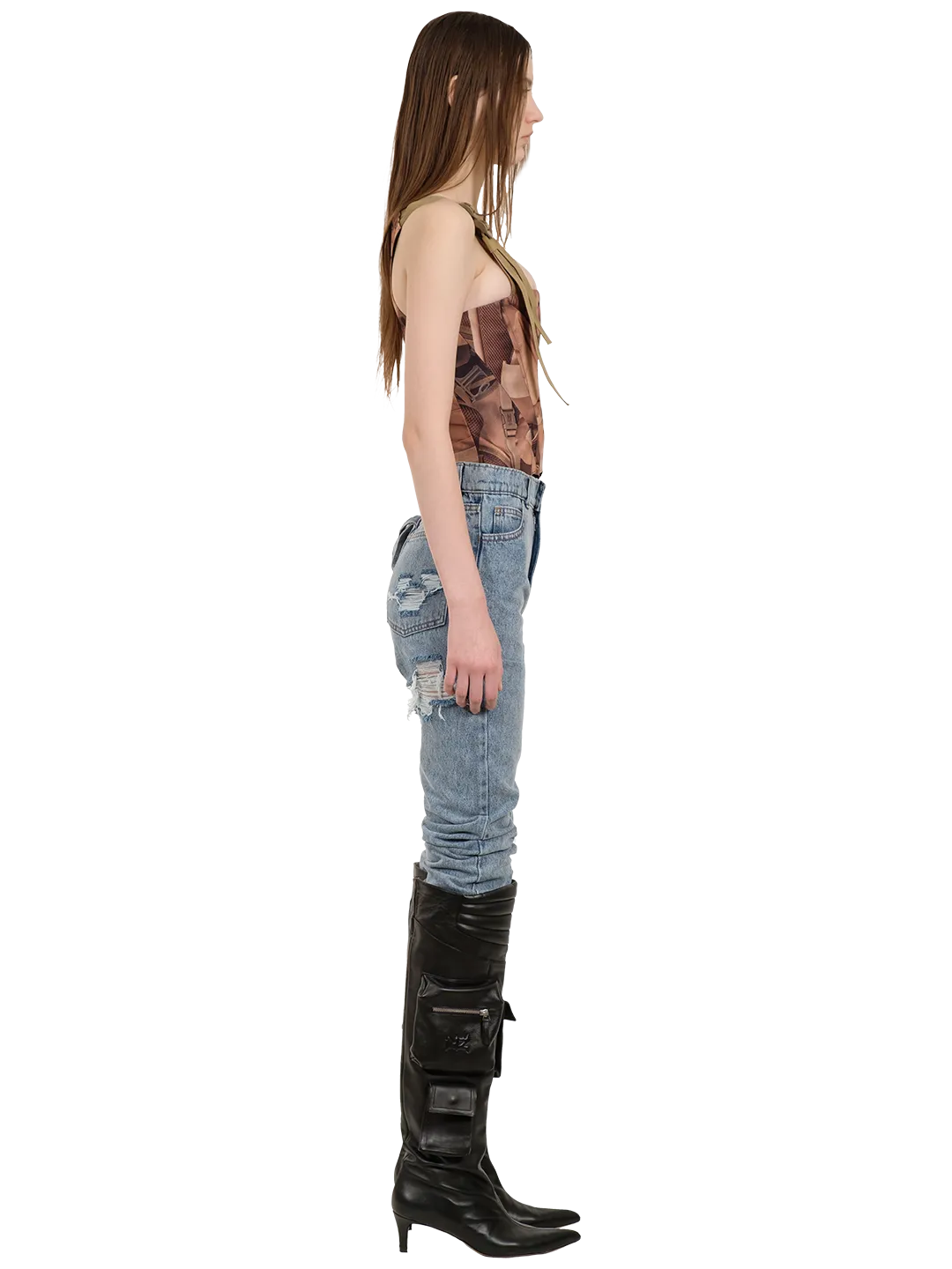 Printed Corset