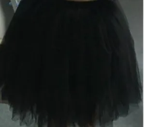 Puff Women Mesh Skirt White Pink Black Ball Gown High waist Knee Length Tulle Jupes Fashion Grunge Jupe Female Tutu Skirts